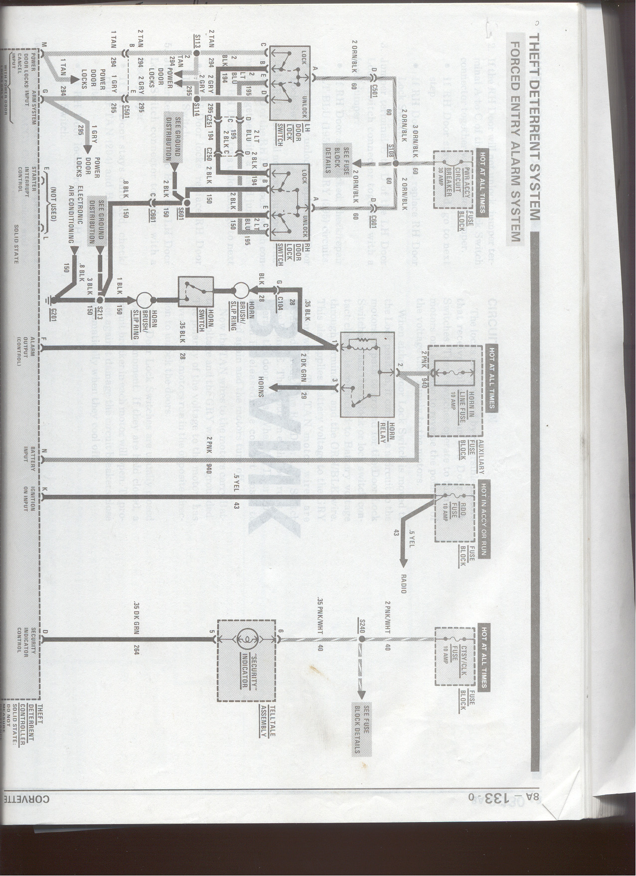 Theft Deterrent Module, page 1